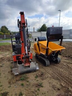 Práce minibagrem & zahradnické práce