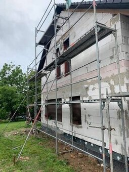 Prodám modulové a rámové  lešení Layher,alfix