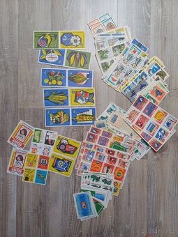 Staré zápalkové nalepky,etikety