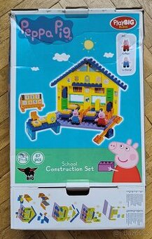 Stavebnice Pepa Pig school construction set