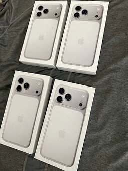 iPhone 17 Pro 256GB stříbrný: ZÁRUKA 24 měs., CZ dist., NOVÝ