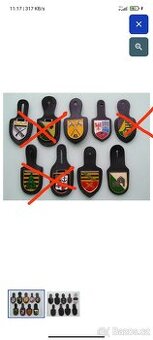 Kapsové odznaky Bundeswehr