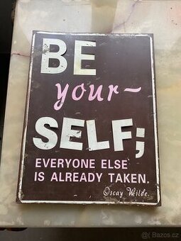 Kovová Cedule Pro Bytovou Dekoraci