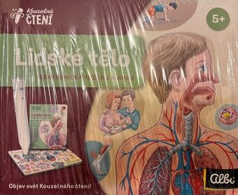 Albi Kouzelné čtení Lidské tělo a Albi tužka