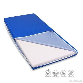 Matrace v omyvatelném obalu proti vodě - 90x200x12cm