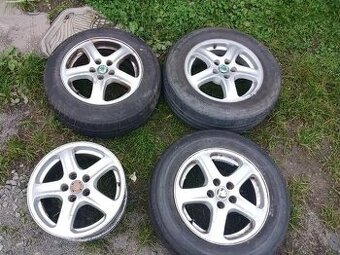 Originální ALU kola Škoda 5x100 15 ET38 Fabia Roomster Oktav