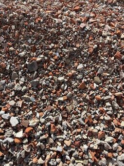 Drcený cihelný recyklát frace 0-48