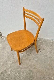 Retro židle Ton s novým lakem (č.48)