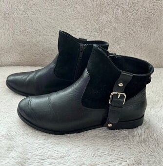 Nízké kozačky dámské/dívčí ZARA - vel.35