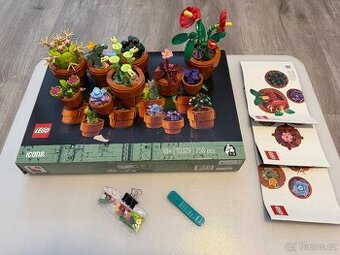 Lego ICONS 10329 Miniaturní rostliny
