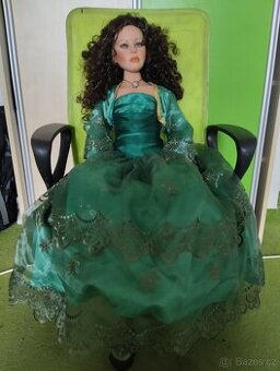 Mohutná porcelánová panenka R.D.C.