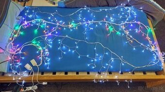 Vánoční osvětlení LED světelný řetěz 2ks