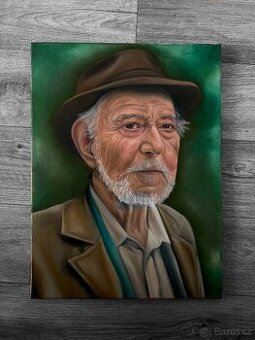 ručně malovaný obraz – olej na plátně, 30x40 cm