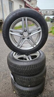 Alu kola Mercedes-Benz Audi 5x112 7jx16 et38 pneu