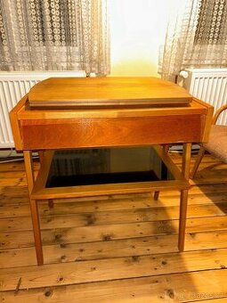 BRUSEL Retro otočný televizní stolek 60. léta