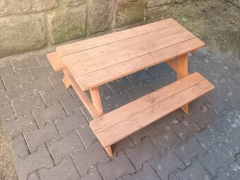 dětská lavice smrk