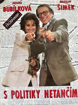 Podepsaný sběratelský plakát Bubílková & Šimek