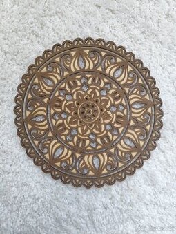Dekorace mandala 28,5x28,5cm