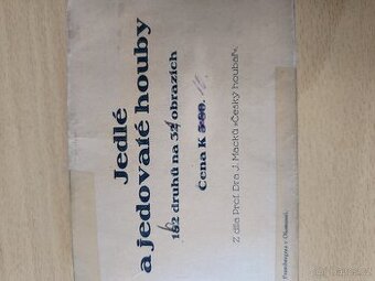 Soubor retro pohlednic jedle a jedovaté houby,Dr. J. Macků