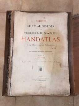 Historický atlas – Andrees Handatlas, 1909