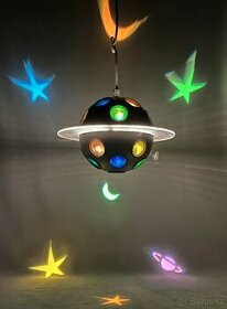 Vintage IKEA BLIMP závěsná lampa hvězdy planety světlo