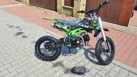 Motorka Pitbike Sky 125ccm 17/14 zelená