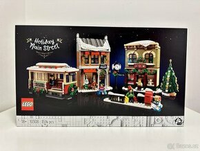 LEGO ICONS 10308 Vánoce na hlavní ulici - 1