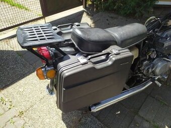 Kufry Krauser s držáky universal na staré motorky