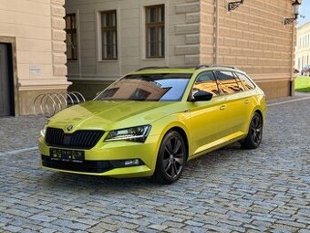 ŠKODA SUPERB SPORTLINE 2.0TDI 140kW 4x4 DSG • FULL • WEBASTO