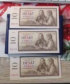 10 korun 1990 pamětní tisk nevydaný Vzácné