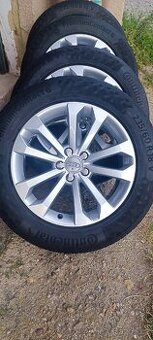 18" Alu kola Audi 235/60/18 letní 5.5mm