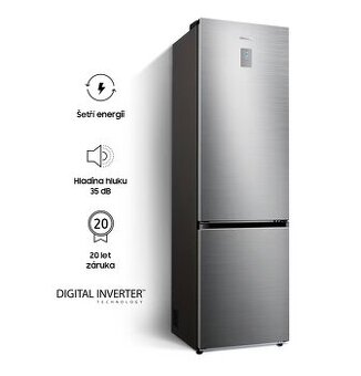 Samsung RB38C676CS9/EF – chytrá kombinovaná lednice s Wi-Fi
