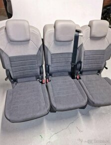 Prodám poslední řadu sedadel VW Multivan T7 Alcantara Kůže