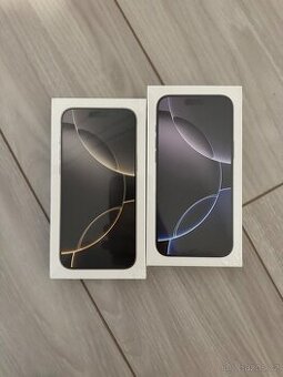 Nový Apple iPhone 16 Pro Max 256gb Natural a Gold
