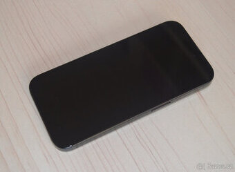 iPhone 15 Pro 512GB Titanium Black, baterie 100%, záruka O2