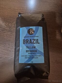 Zrnková káva COFA Brazil Bourbon 1kg - 1
