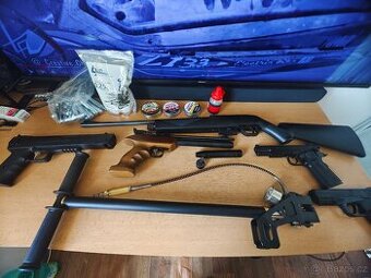 pár vzduchovek a Airsoft možná výměna