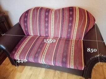 2 x sedačka, 1 x křeslo - i jednotlivě