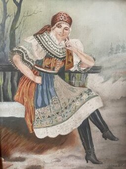 Otázek - národní kroj Fráňa Smeták