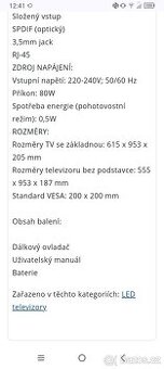 Kruger & Matz Smart TV 43"