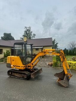 Minibagr jcb 802 2x lzice naklapecka 2.5t