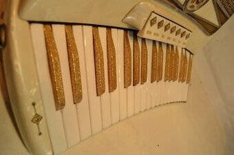 Gabanelli Show Accordion 96 Basses Red #392