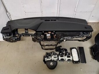 Airbagová sada Škoda scala s novou originální deskou