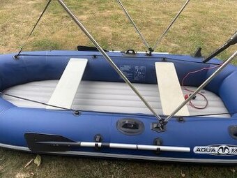Prodám nafukovací člun Aqua Marina Classic s motorem a bater