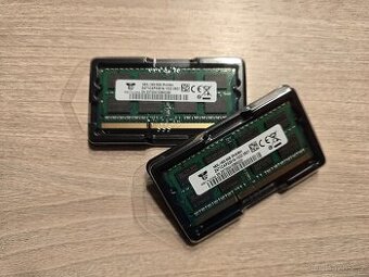 Paměti RAM do notebooku DDR3 8GB 1600Mhz CL11 zelené