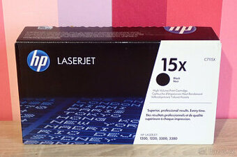 HP 15X Černá originální tonerová kazeta LaserJet