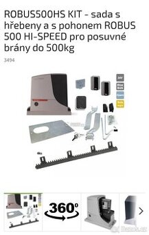 Posuvná samonosná brána