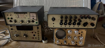 Sada elektronických retro přístrojů (4 ks) Unikatni