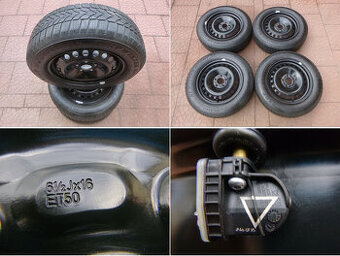 Zimní sada kola - originál Ford 5x108 6,5Jx16 ET50 vč. TPMS