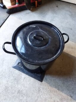 Velký smaltovaný hrnec prumer 36cm